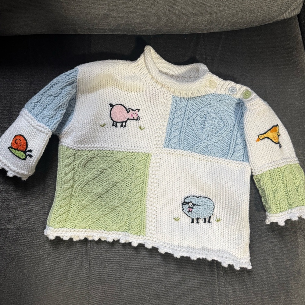 Hanna andersson baby 3-6 months knit sweater